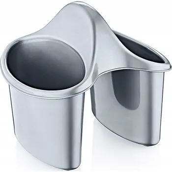 Organizace kuchyně HOBBY LIFE odkapávač na příbory, plastový, stříbrný