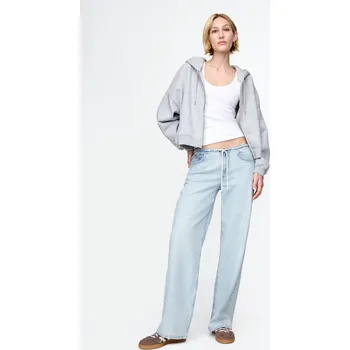 Dámské džíny GAP Džíny '90s Loose Mid Rise - Dámské GAP šedá 3280502