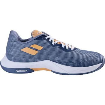 Dámská sálová obuv Dámská sálová obuv Babolat Shadow Spirit 2 Women Grey/Coral EUR 38