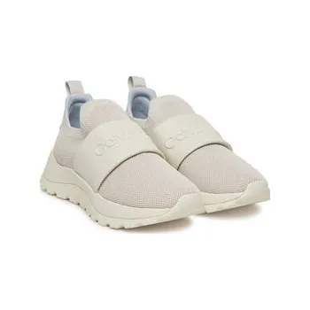 Dámská obuv Sneakersy Calvin Klein Runner Slip On - He Nappa HW0HW02415 Écru 40