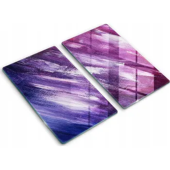 Obraz Dekorativní Skleněné Kryty na Kuchyňskou Desku / Prkénka 2x30x52 cm Abstrakce barev
