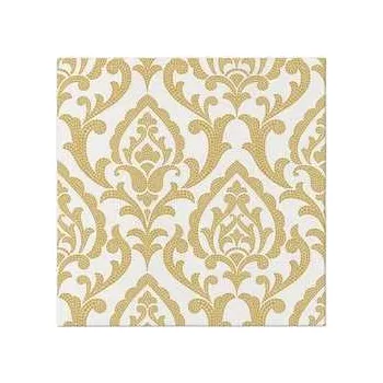 Papírový ubrousek Ubrousky PAW AIRLAID 40x40 cm Portuguese Tiles gold [50 ks],rychlé dodání