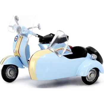 autíčko Skútr Sidecar Hong Kong 1:35 - Tiny Toys Scooter Sidecar Hong Kong - kovový model