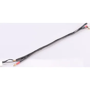 RC vybavení Vampire Racing 2S černý nabíjecí kabel - krátký - (4/5mm, 7-pin PQ)