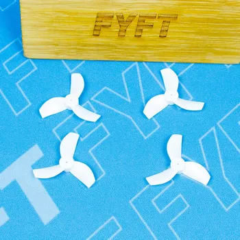 Dron Vrtule 35mm pro FPV dron Meteor65 (GEMFAN) - 4 kusy 3 listé s otvorem 1mm Barva: Bílá