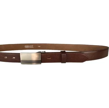 Opasek PENNY BELTS Pánský kožený opasek 30-020-2PS-506 hnědý - 90 cm