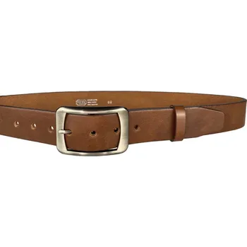 Opasek PENNY BELTS Kožený opasek 16248 hnědý - 105 cm