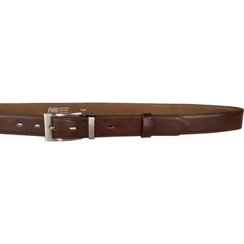 Opasek PENNY BELTS Pánský kožený opasek 30-020-3-506 hnědý - 95 cm