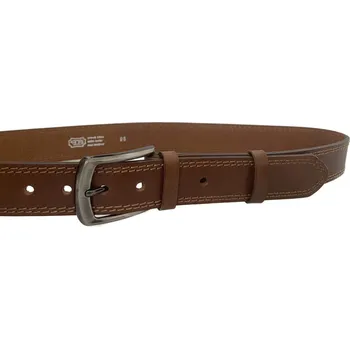 Opasek PENNY BELTS Kožený opasek 38-2-48 hnědý - 95 cm