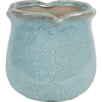 Květináč Clayre & Eef - Keramický květináč SOFT BLOOM 6CE1715BL