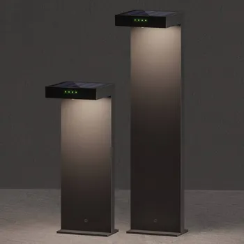 Venkovní osvětlení KLEWE LED solární lampa ALA GROUND MAXI, antracitová, 65 cm, IP65 1 x 2,2 W LED - Doprava zdarma