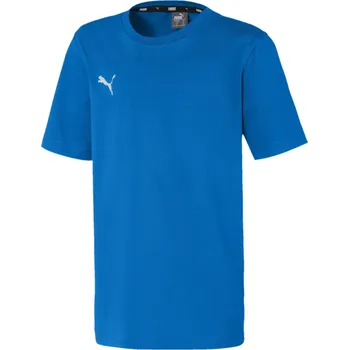 Tričko Puma TeamGOAL 23 Casual tee modré Jr Velikost: 152