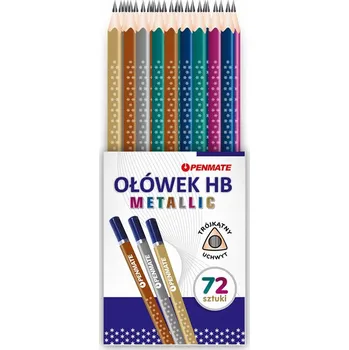 Grafitová tužka Tradiční tužka tužky tradiční tužka na kreslení školní tužka Penmate HB 72 ks