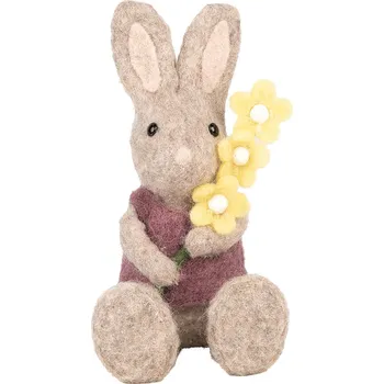 Bytová dekorace Clayre & Eef - Dekorativní figurka králíka 65957