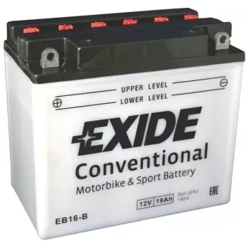 Auto-moto Exide Bike Conventional 12V 19Ah 190A EB16-B