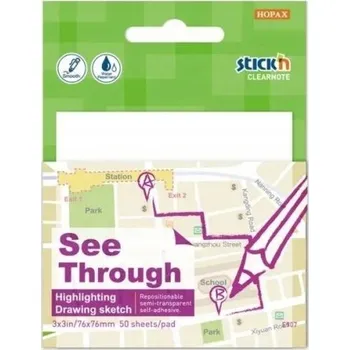 Samolepící bloček Samolepicí bločky Stick'n 50 listů