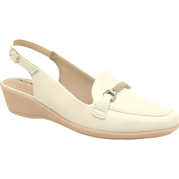 Dámské sandále Nadměrné dámské sandály krémové Piccadilly 143224-001 - 42