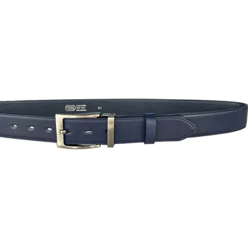 Opasek PENNY BELTS Kožený opasek 35-020-2-56 modrý - 105 cm