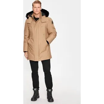 Moto oblečení Moose Knuckles Vatovaná bunda Original Stirling M32MP261S Hnědá Regular Fit M