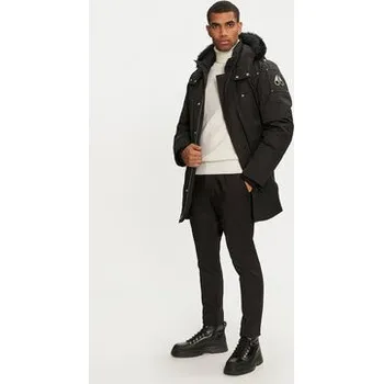 Moto bunda Moose Knuckles Vatovaná bunda M32MP261SX Černá Regular Fit L