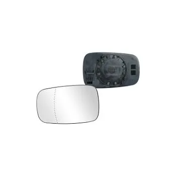 Auto zrcátko Sklo zpětného zrcátka RENAULT CLIO III | 2005-2009 | nevyhřívané | chromové | asférické | VIEW MAX |