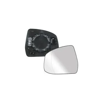 Auto zrcátko Sklo levého zpětného zrcátka FORD FOCUS III | 2010-2014 | vyhřívané | chromové | asférické | TAIWAN |
