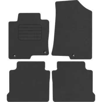 autokoberec Kobercové rohože Edecor velurové 4 ks