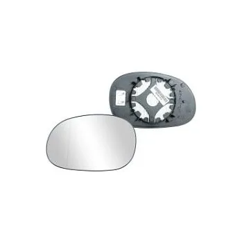 Auto zrcátko Sklo levého zpětného zrcátka RENAULT LAGUNA I | 1994-1998 | vyhřívané | chromové | asférické | TAIWAN |