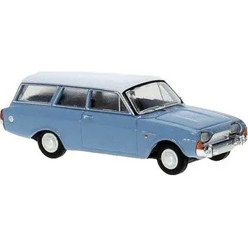 autíčko BREKINA FORD TAUNUS P3 TURNIER BLUE 19475