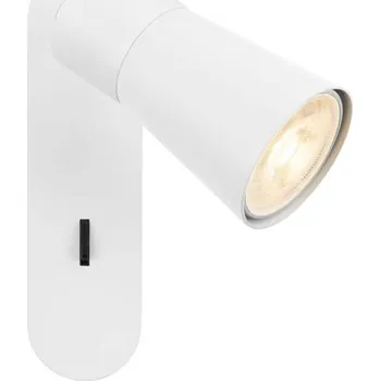 Svítidlo BIG WHITE (SLV) PURI 2.0 Cone nástěnné a stropní svítidlo, vypínač, obdélníkový, 1x max. 6W GU10, bílá 1008302