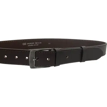 Opasek PENNY BELTS Kožený opasek F2-1-40 tmavě hnědý - 85 cm
