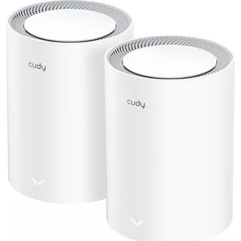 Cudy M3000 Wi-Fi 6 Mesh System, AX3000, 2 pack, bílý