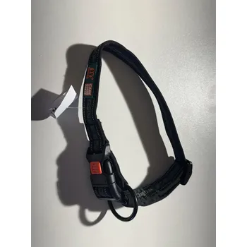 Obojek pro psa Obojek polstrovaný s pojistkou obvod 40-50cm Barva: šedá