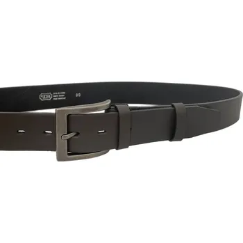 Opasek PENNY BELTS Kožený opasek 501-50 šedý - 105 cm