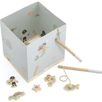 Hračka pro nejmenší TRYCO dřevěná hra na rybaření