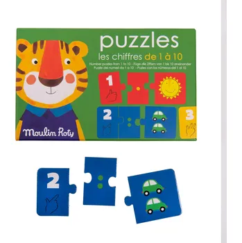 Puzzle MOULIN ROTY Trio puzzle počítání