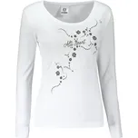 Dámské triko s dlouhým rukávem ALTISPORT CARRYOVER ALW009169 BÍLÁ XXL