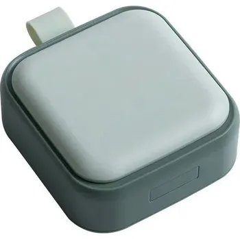 Pouzdro na léky, kompaktní a cestovní | Krabička na léky, Organizér na léky - Zelený