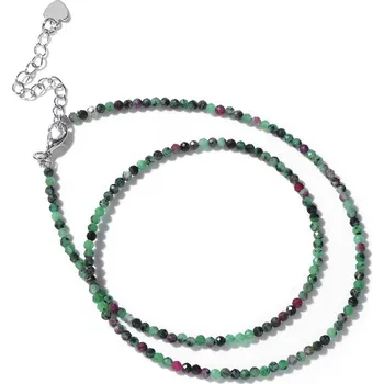 Náhrdelník Jemný minerální náhrdelník ruční výroba | Náhrdelník, Šperky - Č. 18 Epidot