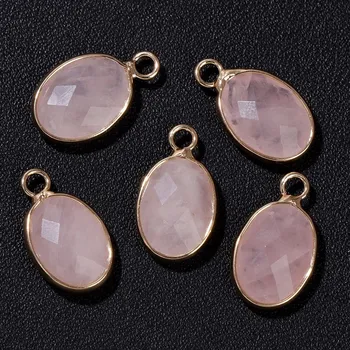 Přívěsek Přívěsek přírodní kámen oválný | šperk, amulet - Č.23 Růženín , 1 kus