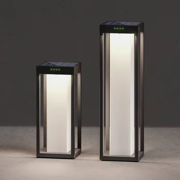 Venkovní osvětlení KLEWE LED solární lampa RADIA MINI MOON, antracitová, 35 cm, IP65 1 x 2,2 W LED - Doprava zdarma