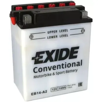Auto-moto baterie Exide Bike Conventional 12V 14Ah 145A EB14-A2