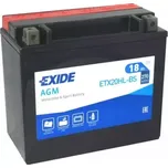 Exide Bike AGM 12V 18Ah 270A ETX20HL-BS