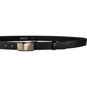 Opasek PENNY BELTS Kožený opasek 30-020-4PS-60 černý - 105 cm