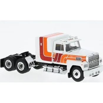 autíčko BREKINA TAHAČ NÁVĚSŮ FORD LTL 9000 1978 WHITE / ORANGE 85876