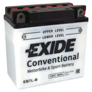 Auto-moto Exide Bike Conventional 12V 8Ah 85A EB7L-B