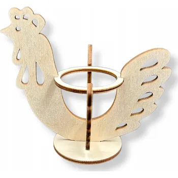 Velikonoční dekorace Stojánek na vajíčko, kraslice, slepice, velikonoční dekorace