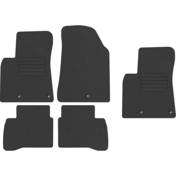 autokoberec Kobercové rohožky Edecor velurové 5 ks