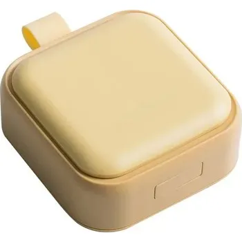 Pouzdro na léky, kompaktní a cestovní | Krabička na léky, Organizér na léky - Žluť