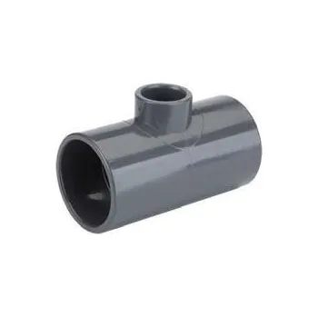 Technika k zahradnímu jezírku PVC 63x20x63 T-kus 90° redukovaný PN16